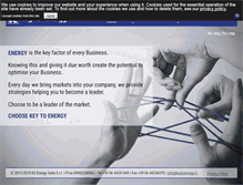 Tablet Screenshot of keytoenergy.it